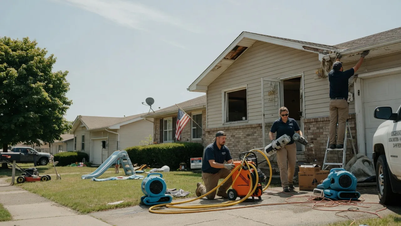 Water Damage Restoration in Olyphant, PA near me